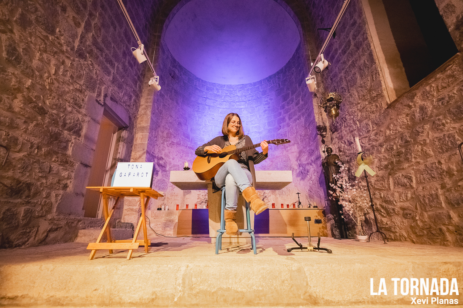 Tona Gafarot, protagonista als Concerts a Cegues