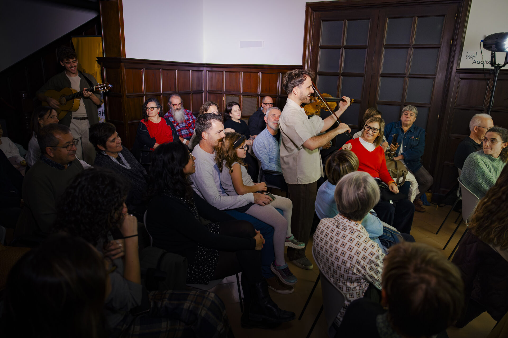 Celobert, Joan Masdéu i Ferran Orriols sorprenen als Concerts a Cegues