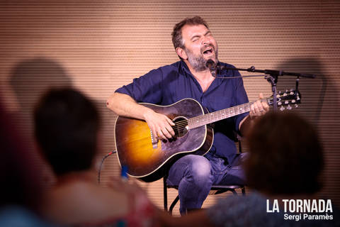 Jordi Lanuza a l'Antic Casino de Castell d'Aro