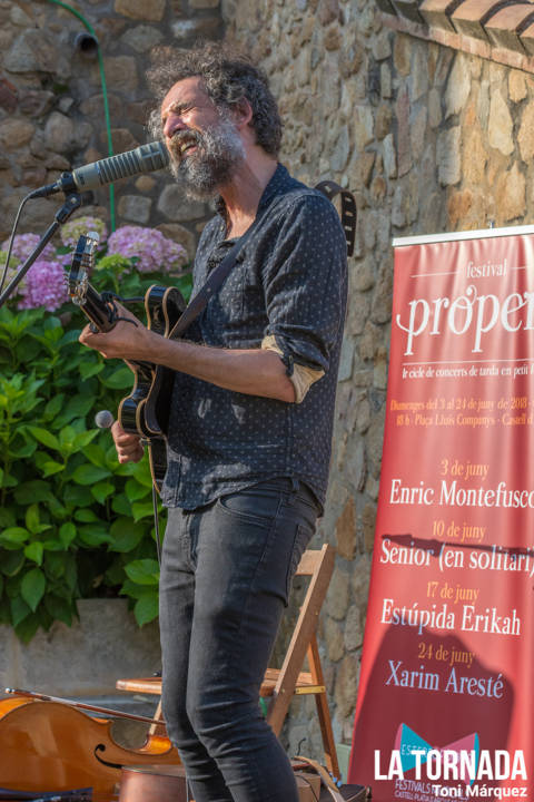 Lluís Boria (Estúpida Erikah) a Castell d'Aro