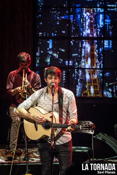 Èric Vergés (Els Catarres) a l'Auditori de Girona