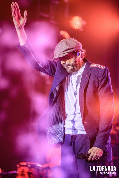 Juan Luis Guerra al Palau Sant Jordi de Barcelona