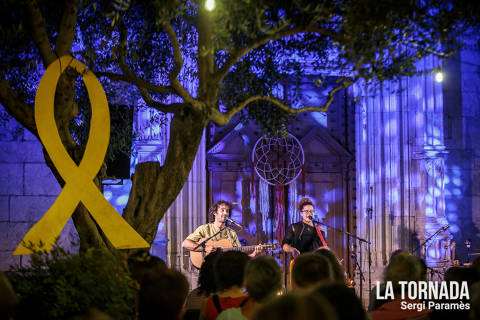 Marcel Lázara i Júlia Arrey als Concerts de Tornada