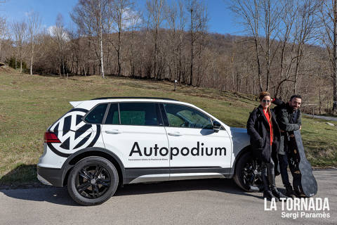 Autopodium Volkswagen a Camprodon