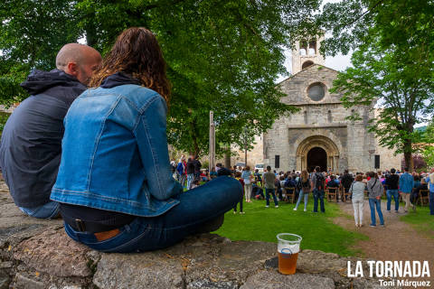 Públic. Mireia Vives i Borja Penalba a Camprodon