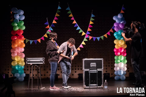 Pere Rafart al festival Ambulant de Salt