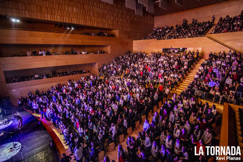 Públic. Alfred García a l'Auditori de Girona