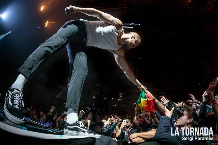 Dan Reynolds (Imagine Dragons) a Barcelona