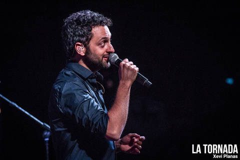 Joan Enric Barceló (Els Amics) al Palau de la Música