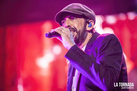 Juan Luis Guerra al Palau Sant Jordi de Barcelona