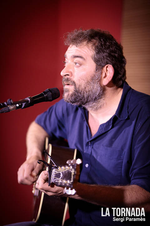 Jordi Lanuza a l'Antic Casino de Castell d'Aro