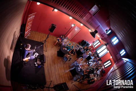 Jordi Lanuza a l'Antic Casino de Castell d'Aro