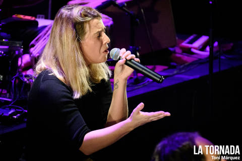 Montse Ferrermoner (Les Anxovetes) a l'Auditori de Girona
