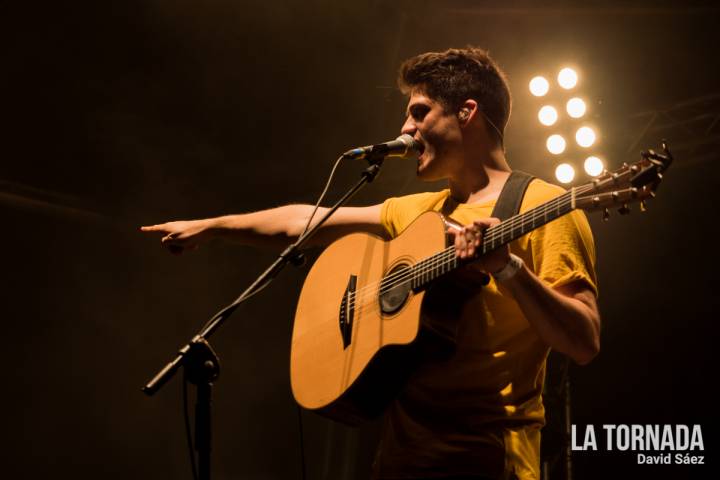 Èric Vergés (Els Catarres) al Poble Espanyol