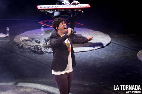 Alfred García a l'Auditori de Girona