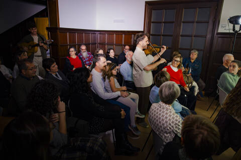 Celobert, Joan Masdéu i Ferran Orriols sorprenen als Concerts a Cegues