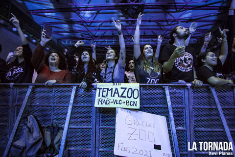 Públic. Zoo al Sant Jordi Club de Barcelona