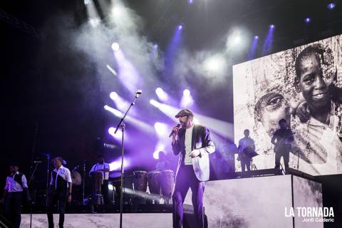 Juan Luis Guerra al Palau Sant Jordi de Barcelona