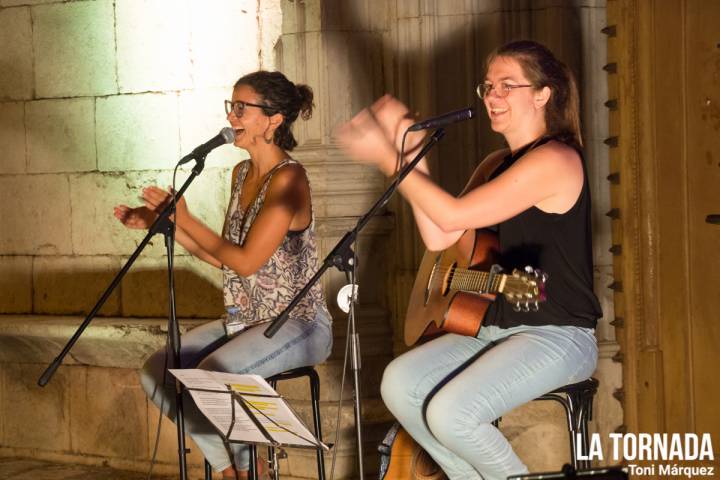 Marta Pérez i Tona Gafarot als Concerts de tornada