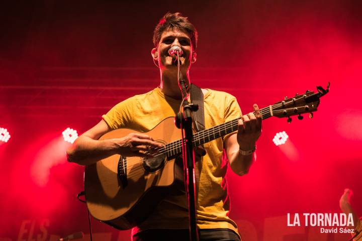 Èric Vergés (Els Catarres) al Poble Espanyol