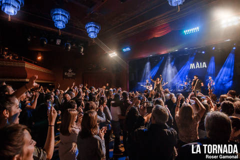 Últim concert. Màia a Luz de Gas (Barcelona)