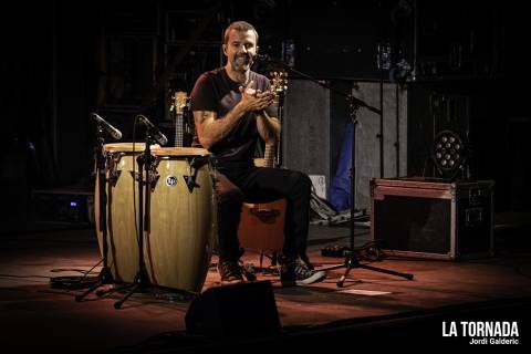 Pau Donés (Jarabe de Palo) al festival de Cadaqués