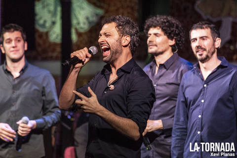 Joan Enric Barceló (Els Amics) al Palau de la Música